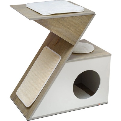 Драскало за котка с къща z