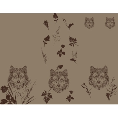 Takoy Panel na fusak z nepromokavého polyesteru 155x120 vlk