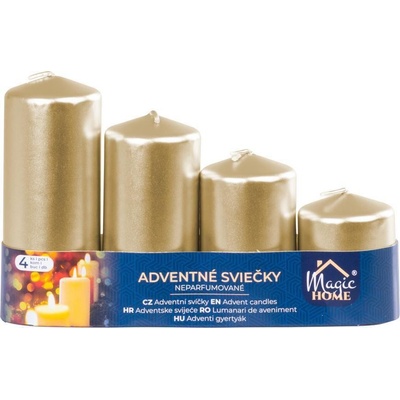 MagicHome vánoční adventní 48 mm 60/80/100/120 mm bal. 4 ks