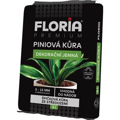Agro Floria CS PREMIUM Piniová kůra JEMNÁ 5 l