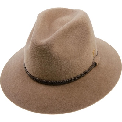 Dámský plstěný klobouk Tonak Fedora Stretti Eko 21144/17 hnědý P9470 – Zbozi.Blesk.cz