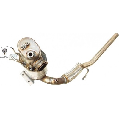 JMJ 1143DPF filtr výfuku SEAT Ibiza 4 (08-17) 1.6 TDi , ŠKODA Fabia 2 (06-14) 1.6 TDi , ŠKODA Roomster 1 (06-15) 1.6 TDi , VOLKSWAGEN Polo 5 (09-17) 1.6 TDi