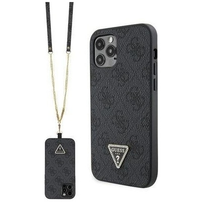 Guess Guess Crossbody iPhone 12 / 12 Pro čierne