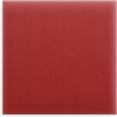 Čalouněný nástěnný panel Magic Velvet červený 50x50 cm čtvercový