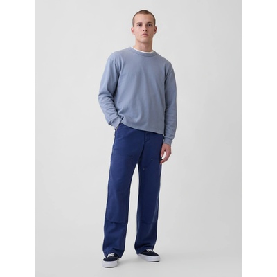 GAP Kalhoty '90s Loose Carpenter Tmavě modrá