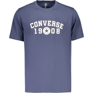 Converse Мъжка тениска с къс ръкав converse, Размер l, Цвят Синьо (cvm6t547_bl410)