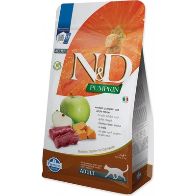 N&D GF Pumpkin CAT Venison & Apple 1,5 kg