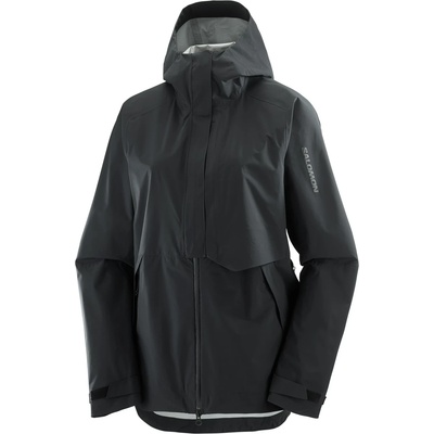 Salomon Дамско водоустойчиво яке Salomon Women's Outerpath Pro 2.5L Jacket Waterproof jacket - Deep Black (102-5214-0114)