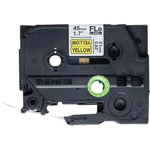 Brother FLe-6511 Black on White Flag Tape for Brother P-touch D800W P900W P950NW (FLE6511) - xtreme