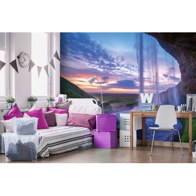 DIMEX ART Самозалепваща се флизелинова фототапета селйаландсфос, исландия 375 x 250 см