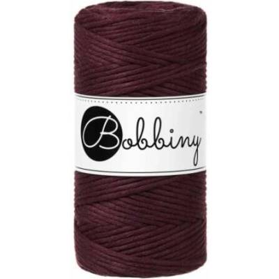 Bobbiny Macrame Regular 3mm - burgundy