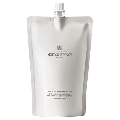 Molton Brown Náhradná náplň pre sprchový gél Delicious Rhubarb & Rose 400 ml