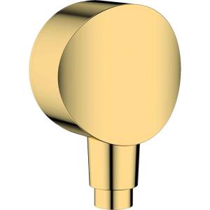 Hansgrohe Fixfit - S коляно за душ с възвратен клапан, визия на полирано злато 26453990 (26453990)