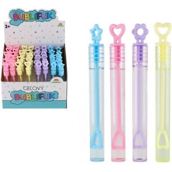 Teddies Bublifuk mini 5 ml gélový 10,5 cm 4 druhy 48ks v boxe