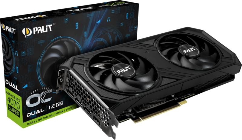 Palit RTX 4070 Super Dual OC 12GB GDDR6X (NED407SS19K9-1043D