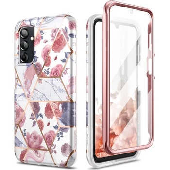 Image 1 of Tech-Protect Противоударен Дамски Калъф за Samsung A14, Tech-Protect Velar Marble Rose Case, Розов (9490713932391)