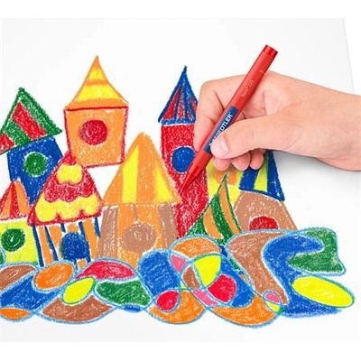 Voskovky, STAEDTLER "Noris 220", 12 rôznych farieb - 12 ks/set