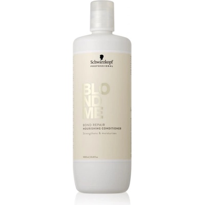 Schwarzkopf Blondme Bond Repair Nourishing Conditioner подхранващ балсам за руса коса 1000ml