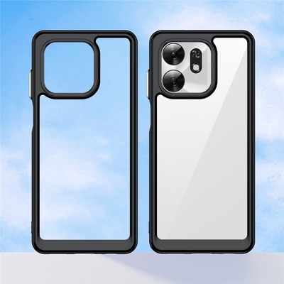 Huawei Прозрачен TPU+Акрил Калъф за Honor X6d 5G - Airbag, Антиотпечатък, 5 цвята