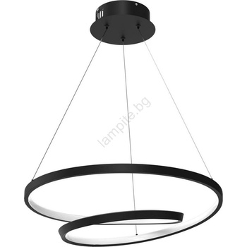 MILAGRO Led Пендел lucero led/48w/230v черен (mi1959)