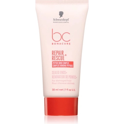 Schwarzkopf BC Bonacure Repair Rescue+ кремообразен серум за силно увредена коса с цъфтящи краища 30ml