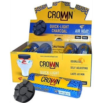 Carbopol Crown 40 mm samozapalovací uhlíky