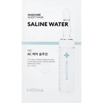 Missha [Missha] Mascure AC Care Solution Sheet Mask - Saline Water, маска за лице със солена вода (8809581456570)