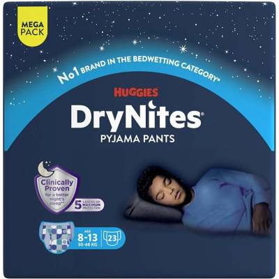 DryNites natah.kalhot.chlapci 8-13let/30-48kg/23ks