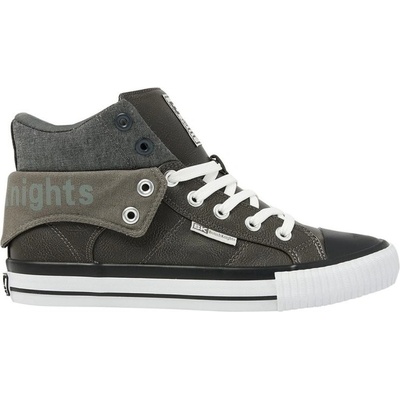 British Knights Roco Fold PU Jn44 Dk Grey/Black