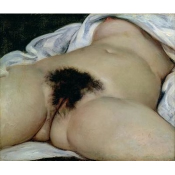 Obrazy - Courbet, Gustave: Původ světa - reprodukce obrazu
