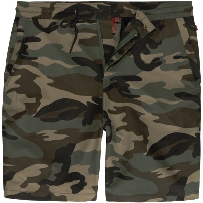 Vintage Industries Eton къси панталони, горски камуфлаж (1240.woodlandcamo)