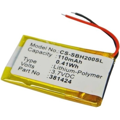 VHBW Batéria pre Sony SBH-20, 110 mAh - neoriginálne