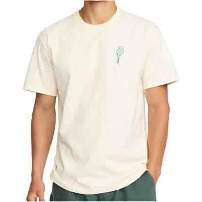 Revolution Мъжка тениска Revolution Printed T-Shirt Tennis T-shirt - Offwhite (216-8839-0211)