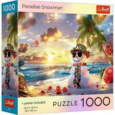 Trefl 1000 USA Collection Snehuliak z raja