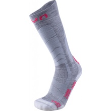 Uyn Ski Touring Socks šedá/růžová