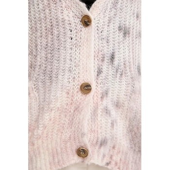 Marciano Guess Жилетка с вълна Marciano Guess ABIR дамска в розово от лека материя 5BGR32 5743Z (5BGR32.5743Z)