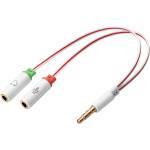 Sandberg SNB-508-59 : : Кабел - сплитер Audio 1x 3.5mm -M към 2x 3.5mm -F