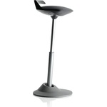 Swopper Ергономичен стол Muvman Black Silver Base