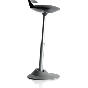Swopper Ергономичен стол Muvman Black Silver Base