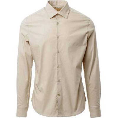 PAYPER FLORENTIA S00024-P051 / Мъжка прилепнала риза - dune beige 44 (S00024P0511102644)
