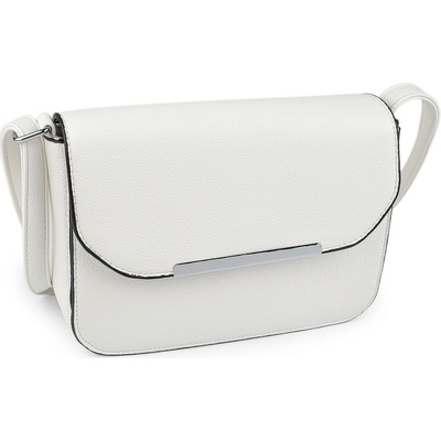 Dámská kabelka crossbody 23x16 cm 6 bílá