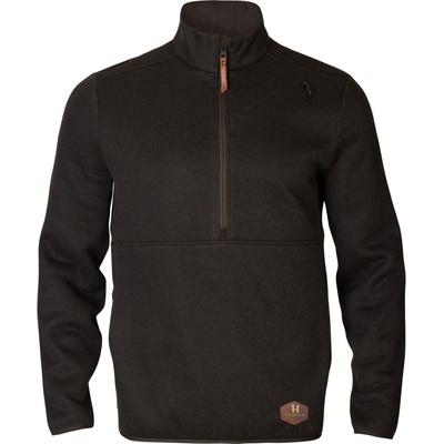 Härkila pánsky sveter Metso Half Zip Shadow brown