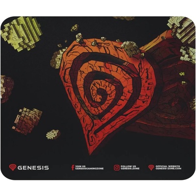 NATEC Геймърска подложка за мишка Genesis Ancient Stone of Genesis 250 x 210 mm, Многоцветна | NPG-2338 (NPG-2338)