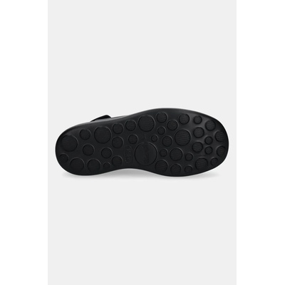 Camper Кожени сандали Camper Pelotas Flota Up в черно с платформа K201727-001 (K201727.001)