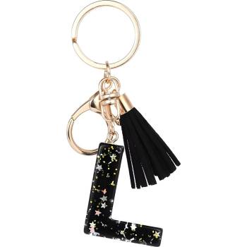 HARAHU Ключодържател Азбука - l / Черна kp37782 (37782)