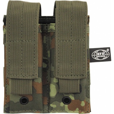 MFH Molle dvojitá na pistolové zásobníky Flecktarn
