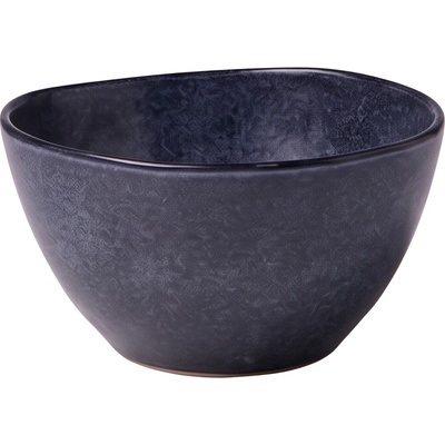 Clay Keramická hluboká miska Storm temně modrá 18 x 9,5 cm