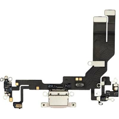 Nabíjecí obvod + Flex kabel iPhone 17e – Aftermarket Plus – růžový IPH1937