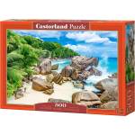 Castorland Пъзел Castorland от 500 части - Остров Диг, Сейшели (B-54251)