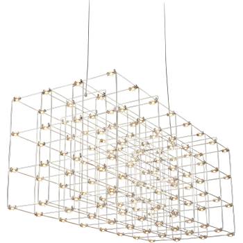 Image 1 of POLARIS LED полилей Cosmos с 3D решетка | Хромирана стомана | 120W | Цена 843, 54€ (1 649, 83 лв) (KS-KPL3062-D)